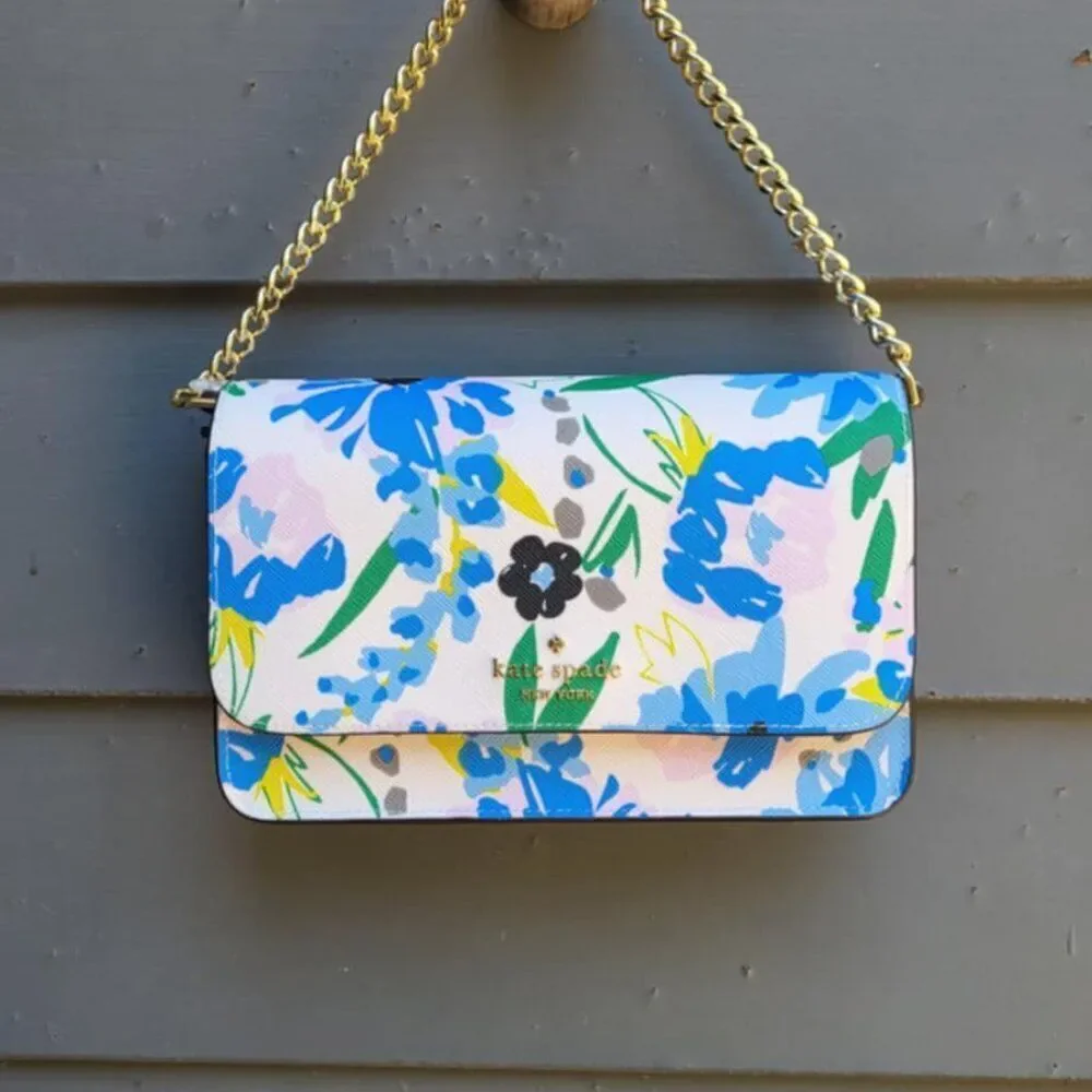 Kate Spade Madison Floral Lilly Pouchette NWT!